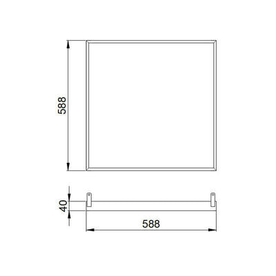   PROMLED   40 IP30 CRI90 5000 (,  2)