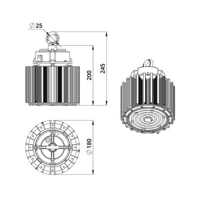   PROMLED   150  CRI70 5000 60 (,  5)