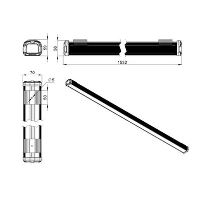   PROMLED -  50 1500 CRI70 5000  (,    50 )