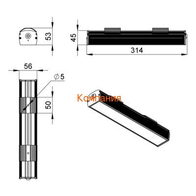   PROMLED -  10 300 CRI70 3000    (,  3)
