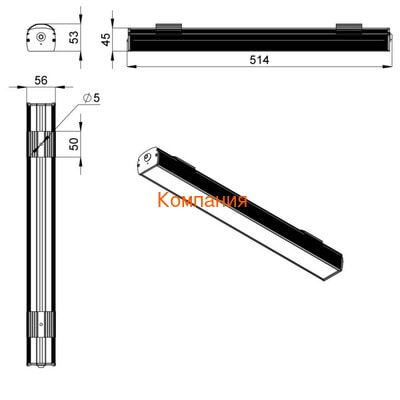   PROMLED -  10 500 CRI70 4000   (,  3)
