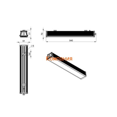   PROMLED - v2.0 Ex - 20 - 220 - 050 -  -  - 3070 (,  3)