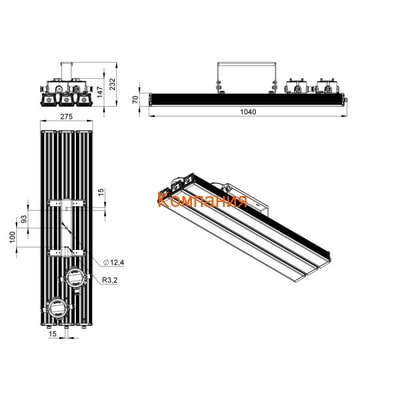   PROMLED - v2.0 Ex - 300.. - 220 - 152 -  -  - 5070 (,  2)