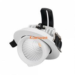   ARLIGHT LTD-EXPLORER-R100-12W Warm3000 (WH, 38 deg) (Arlight, IP20 , 3 )